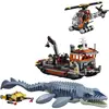 LEGO Jurassic World  L'attaque du bateau par le mosasaure 77983