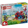 LEGO Marvel Spidey sur sa moto contre Rhino 11206