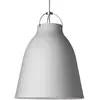 Fritz Hansen Lampe suspendue modèle Caravaggio Matt P3, conçue par Cecilie Manz, éclairage flexible et réglable en aluminium, 34 x 34 x 48,4 cm, gris (Référence : 14034212)