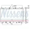 Radiateur 606147 Nissens
