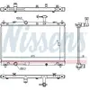 Radiateur 606736 Nissens