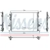 NISSENS Radiateur moteur pour FORD: Focus (Ref: 606908)