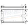 Koeler motorkoeling - Origineel 60981A Nissens