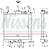 Radiator 61748 Nissens