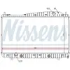 Koeler motorkoeling 61639 Nissens