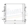 Koeler motorkoeling 63763 Nissens