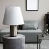 House Doctor Lampe de table Bakora en métal vieilli - Hauteur : 30,5 cm - Diamètre : 12,5 cm - E27 - Câble de 3 m
