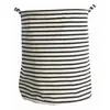 House Doctor Stripes - Wasmand - Streep - Wit, Zwart