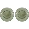 House Doctor Set de 2 - Plats à déjeuner Rain - Green (262681011), Ass...