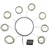 Sirius - Sirius Knirke Solar Lichtslinger Parasol Zilver