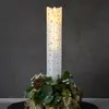Sirius, Bougie à LED, Bougies LED Calendrier de l'Avent argent (1 x)