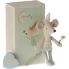 Maileg Souris Fée des dents Petit frère dans sa boîte