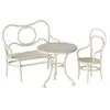 Maileg Table banc & chaise Souris Small Blanc cassé