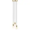 Suspension Nordlux - PACO - Lustre Salon - Métal Laiton H. 17.3 - IP20