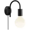Applique murale Nordlux luminaire Intérieur PACO Lampe Murale Style contemporain Métal Noir H.16 - IP20