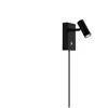 Nordlux, Applique + plafonnier, Omari, applique murale, noir (320 lm)