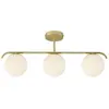 Nordlux Grant - Plafondlamp - Messing/Wit - E14
