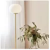 Nordlux Alton 27,5-vloerlamp-E27-opaal glas/messing