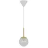Nordlux Chisell 15-hanglamp-E14-helder gewerveld glas/messing