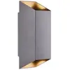 Nordlux Nico square 22-wandlamp-2xGU10-antraciet
