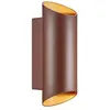 Nordlux Nico round 22-wandlamp-2xGU10-roestkleurig