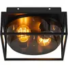 Nordlux Griffin-plafondlamp-2xE27-smoke glas