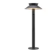 Nordlux Justina-tuinpaal-solar-antraciet