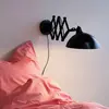 Dyberg Larsen Wandlamp Futura 60 X 19,5 Cm E14 Staal Zwart