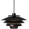 Dyberg Larsen Hanglamp Ejka 38 X 20 Cm E27 Staal 60w Matzwart