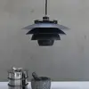 Dyberglarsen Ejka Plafonnier Suspendu Dome Gris Foncé