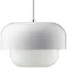 HAIPOT-Suspension Verre et Métal Ø23cm Blanc Dyberg Larsen  designé pa...