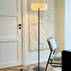 Calix vloerlamp met stoffen kap
