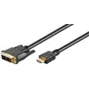 MicroConnect câble vidéo - HDMI / DVI - 3 m