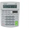 Q-CONNECT KF01605 - Calculatrice de bureau - 12 chiffres - panneau solaire, pile - gris