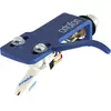 Ortofon OM Scratch White gemonteerd op SH-4 Headshell blauw