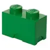 Lego - Opbergbox Brick 2 - Polypropyleen - Groen