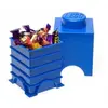 LEGO® Lego - Opbergbox Brick 1 Vierkant - Polypropyleen - Zwart