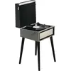Platine Vinyle Tourne-Disque Rétro avec amplificateur - USB - Haut-Par...