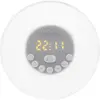 Radio-réveil Denver Electronics CRLB-400 FM Bluetooth LED Blanc