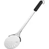 Pizza turning peel - COZZE - 90323 - Ø18x76 cm - Inoxydable