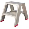 Little Jumbo 4741000202 SuperPRO Dubbele trap - Aluminium - 2 x 2 tred...