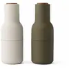 Audo Copenhagen Bottle Grinder Peper- En Zoutmolen Hunting Green/Beige...