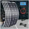 panneau solaire kit complet 100w 200w 300w 400w Flexible solar cell haute efficacité 23 PWM contrôleur pour [FA7934B]