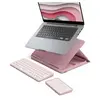 Kit de télétravail Clavier sans fil Azerty Français Logitech Casa Pop-...