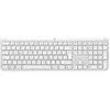 Logitech Signature Slim K950, clavier sans fil - Blanc, Clavier Allemand QWERTZ