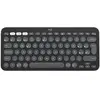 Logitech Pebble Keys 2 K380s - QWERTY Spanish Layout, Graphite