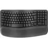Logitech Wave Keys - Clavier - sans fil - 2.4 GHz, Bluetooth LE - QWER...