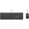 Logitech Wired Combo Mk620 For Business (IT, Filaire), Clavier, Gris
