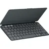 Logitech Keys-To-Go 2 - Clavier - couvercle intégré - sans fil - Bluet...