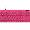 Clavier de Jeu - Logitech - G Pro X TKL GALVATRON - Magenta - Mécanique - Rétroéclairé RVB